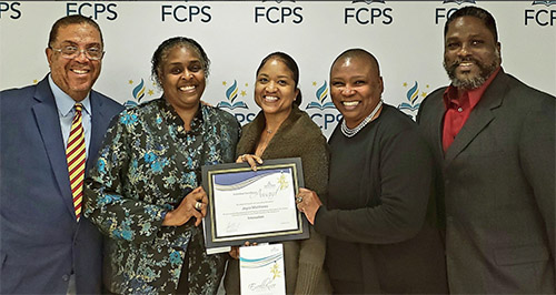 a photo from the fcps excellence awards ceremony